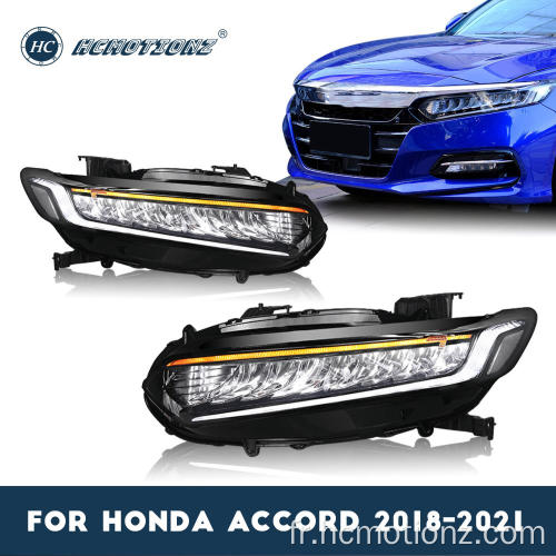 Hcmotionz Factory 2018-2021 Honda Accord LED phares